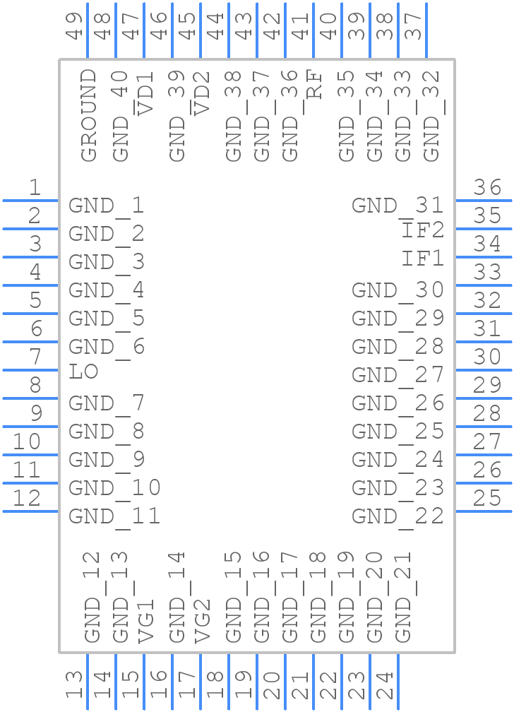 MMIQA-1040HPSM - Marki - PCB symbol