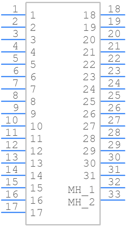 628-27W2224-5N6 - EDAC - PCB symbol