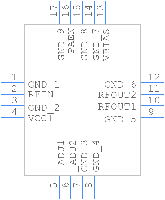 SKY66051-11 - Skyworks - PCB symbol