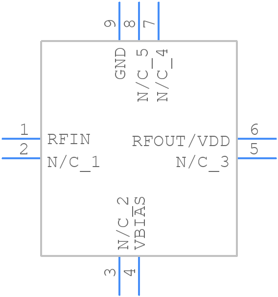 MAAL-011234-TR1000 - MACOM - PCB symbol