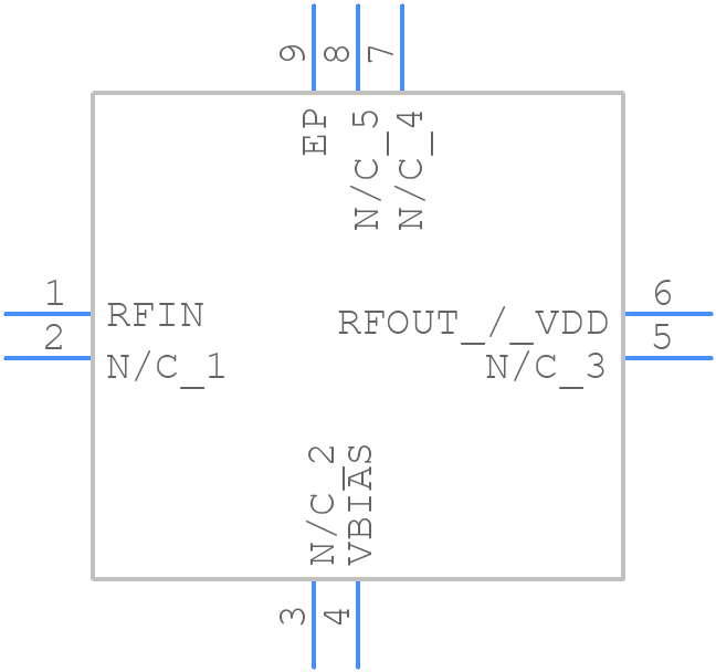 MAAL-011234 - MACOM - PCB symbol