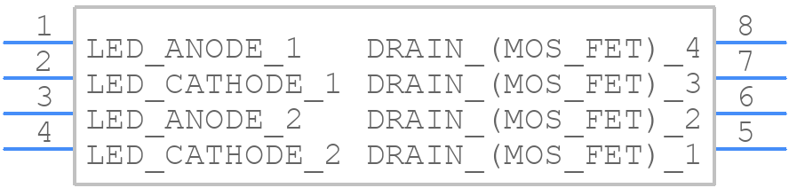 GAQW214E - APSEMI - PCB symbol