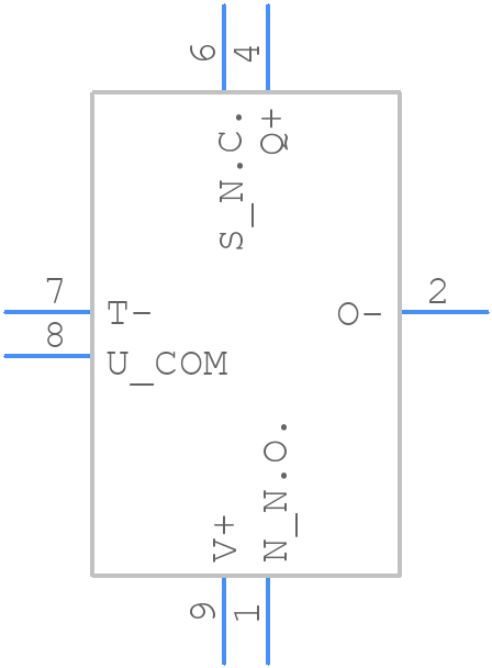 J421D-5M - Teledyne Technologies - PCB symbol