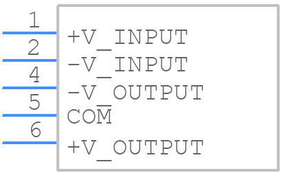 AM2DS-0512DEZ - aimtec - PCB symbol