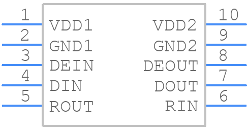 SP301L-DSSWCR - NOVOSENSE - PCB symbol