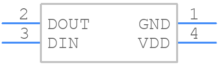 IN-PI3210TFS5URGB - Inolux - PCB symbol