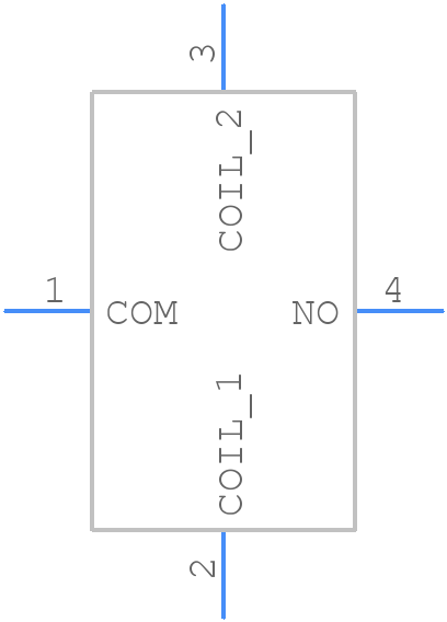 HM24-1A83-03 - Meder - PCB symbol