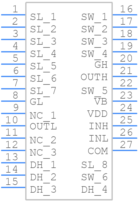 IGI60L1414B1MXUMA1 - Infineon - PCB symbol