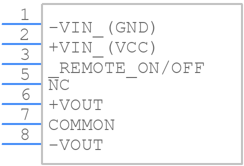 TEC 3-1223 - Traco Power - PCB symbol