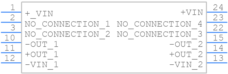 TED 1211 - Traco Power - PCB symbol