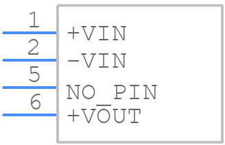 TMA0512S - Traco Power - PCB symbol