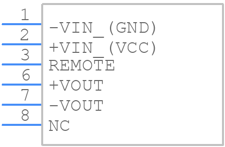 TMR 3-2413HI - Traco Power - PCB symbol