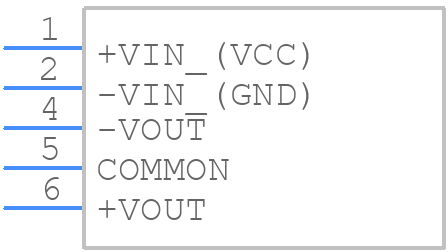 TRA 1-2421 - Traco Power - PCB symbol