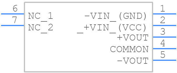 TRS 2-4821 - Traco Power - PCB symbol