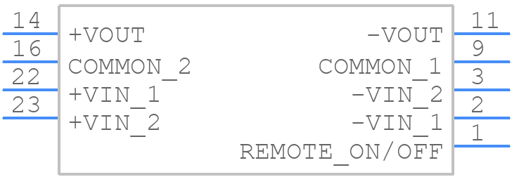 DCW20W8-12 - Mean Well - PCB symbol