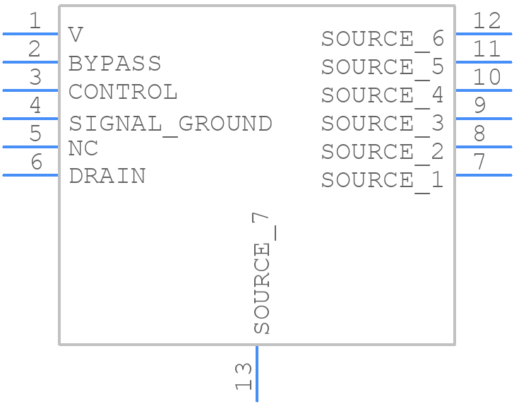 TNY5073K-TL - Power Integrations - PCB symbol