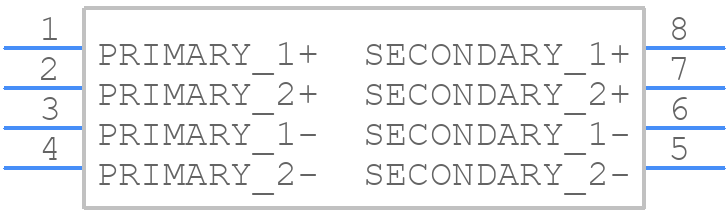 HCTSM100308BAL-E - Bourns - PCB symbol