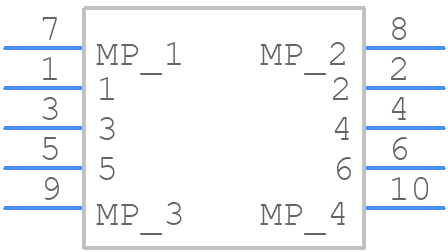 FFC2A36-06-0-G-R - GCT (GLOBAL CONNECTOR TECHNOLOGY) - PCB symbol