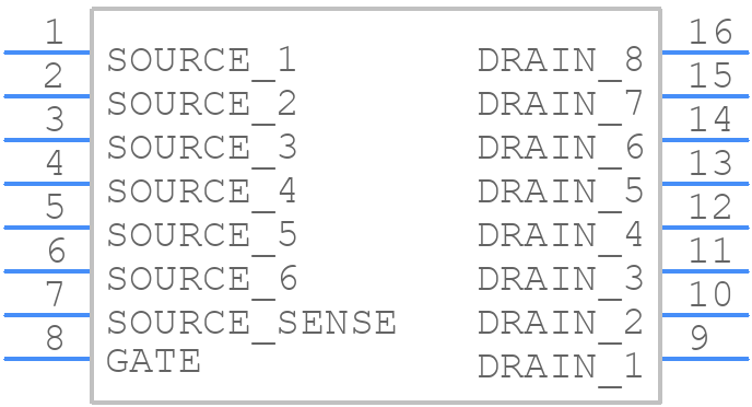 MSC090SMA070SCT/R - Microchip - PCB symbol