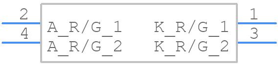 552-0711F - Dialight - PCB symbol