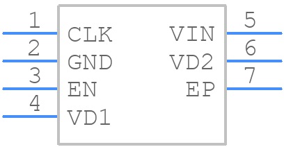 RVP003-FBN-R - RECOM Power - PCB symbol