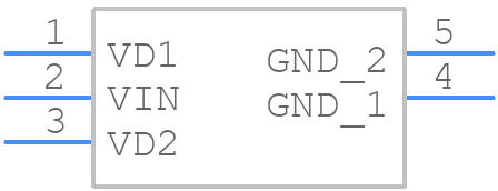 RVP6501-PPN-R - RECOM Power - PCB symbol