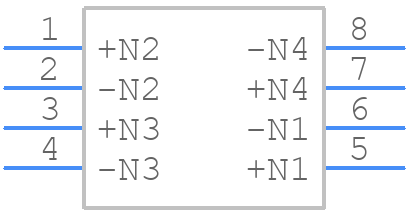RBE-024-WBBS-R - RECOM Power - PCB symbol