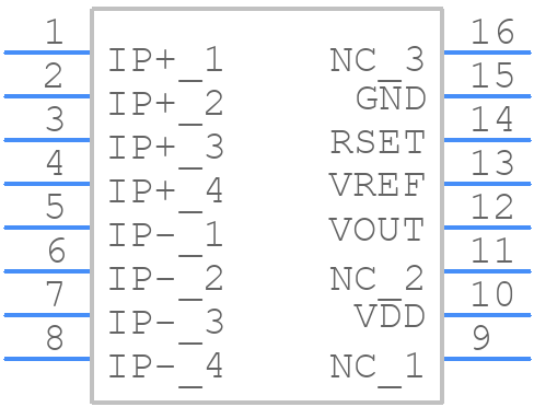 ACS37017KMATR-050B3 - Allegro Microsystems - PCB symbol