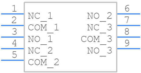 M-2032P - NKK Switches - PCB symbol