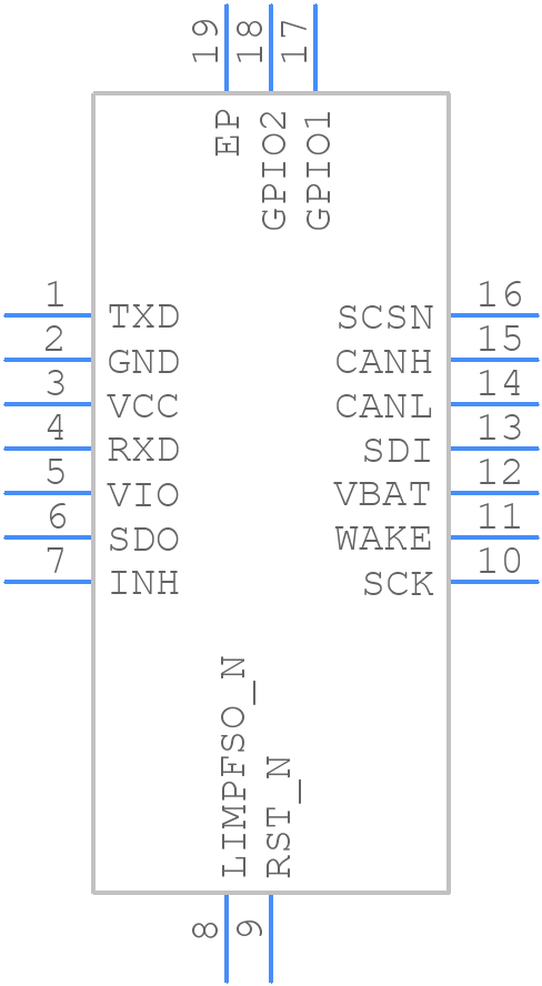 TJA1446BHG - NXP - PCB symbol