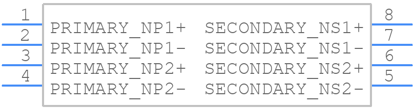 HCTSM110304HAL-E - Bourns - PCB symbol