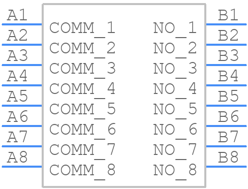 CFP-0811MB - Nidec Copal - PCB symbol