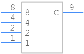 SC-1011 - Nidec Copal - PCB symbol