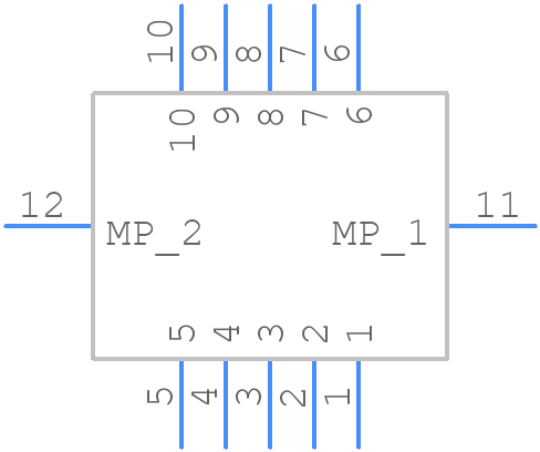 0430451051 - Molex - PCB symbol