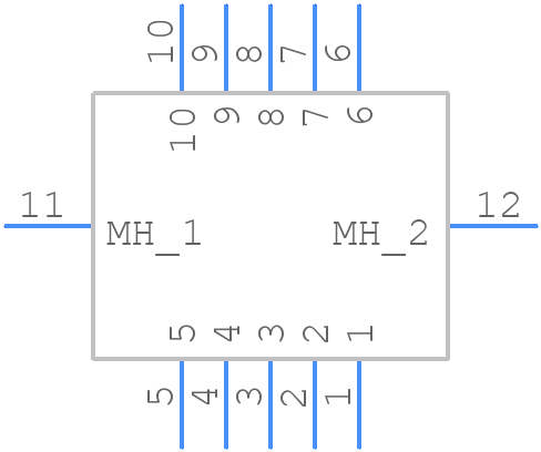 0430451046 - Molex - PCB symbol