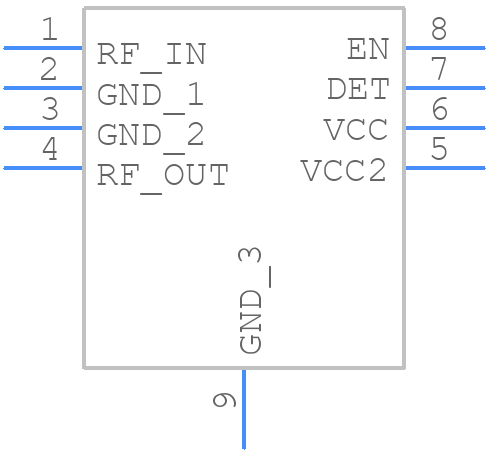 SE2574BL-R - Skyworks - PCB symbol