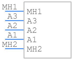 681S3W3203L001 - NorComp - PCB symbol
