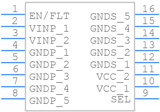 UCC33421DHAR - Texas Instruments - PCB symbol