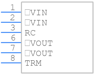 MHFS62409 - Cosel - PCB symbol