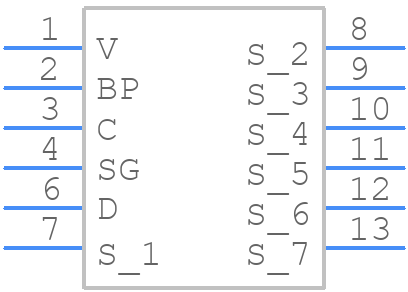 TNY5075K-TL - Power Integrations - PCB symbol