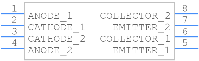 PS2505-2-A - CEL - PCB symbol