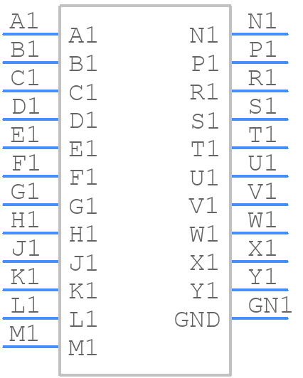 CMA7W22Y1PM - Bernier - PCB symbol