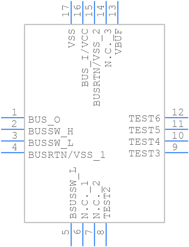 FXPS7140P7ST1 - STMicroelectronics - PCB symbol