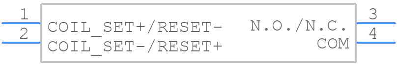 hf3f-l/12-1hsl1tr - Hongfa - PCB symbol
