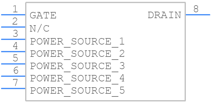 SCT2H12NWBTL1 - ROHM Semiconductor - PCB symbol