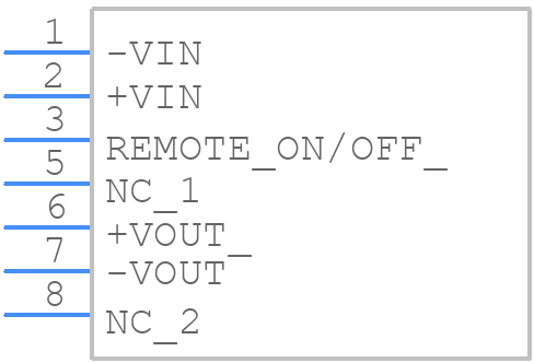 TMR 8-4815WI - Traco Power - PCB symbol