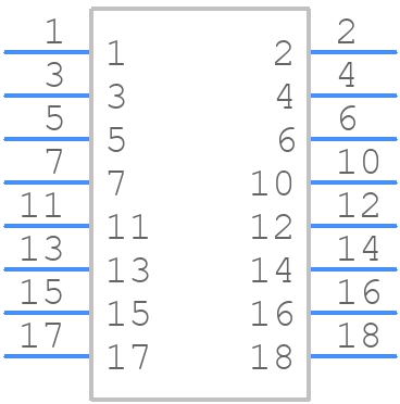 0878311847 - Molex - PCB symbol