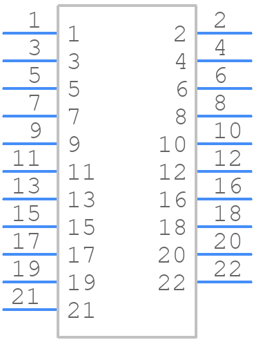 0878312249 - Molex - PCB symbol