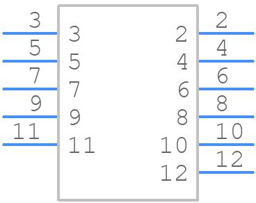 0878315120 - Molex - PCB symbol