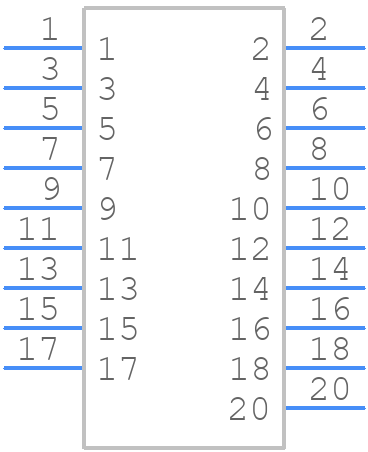 0878316320 - Molex - PCB symbol